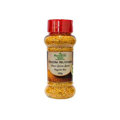 Organic/Bio l Spices & Herb l Yellow Mustard 100g เมล็ดมัสตาร์ดเหลือง