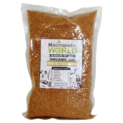 Organic/Bio Yellow Mustard Seeds