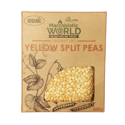 Yellow Split Peas - Organic Bio
