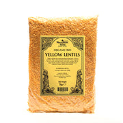 Organic/Bio Yellow Lentils
