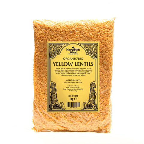 Organic/Bio | Yellow Lentils