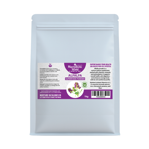 Alfalfa Powder - Organic Bio