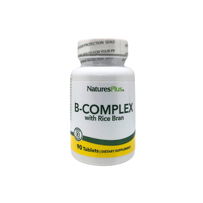 NaturesPlus | B-Complex with Rice Bran 90 Tablets
