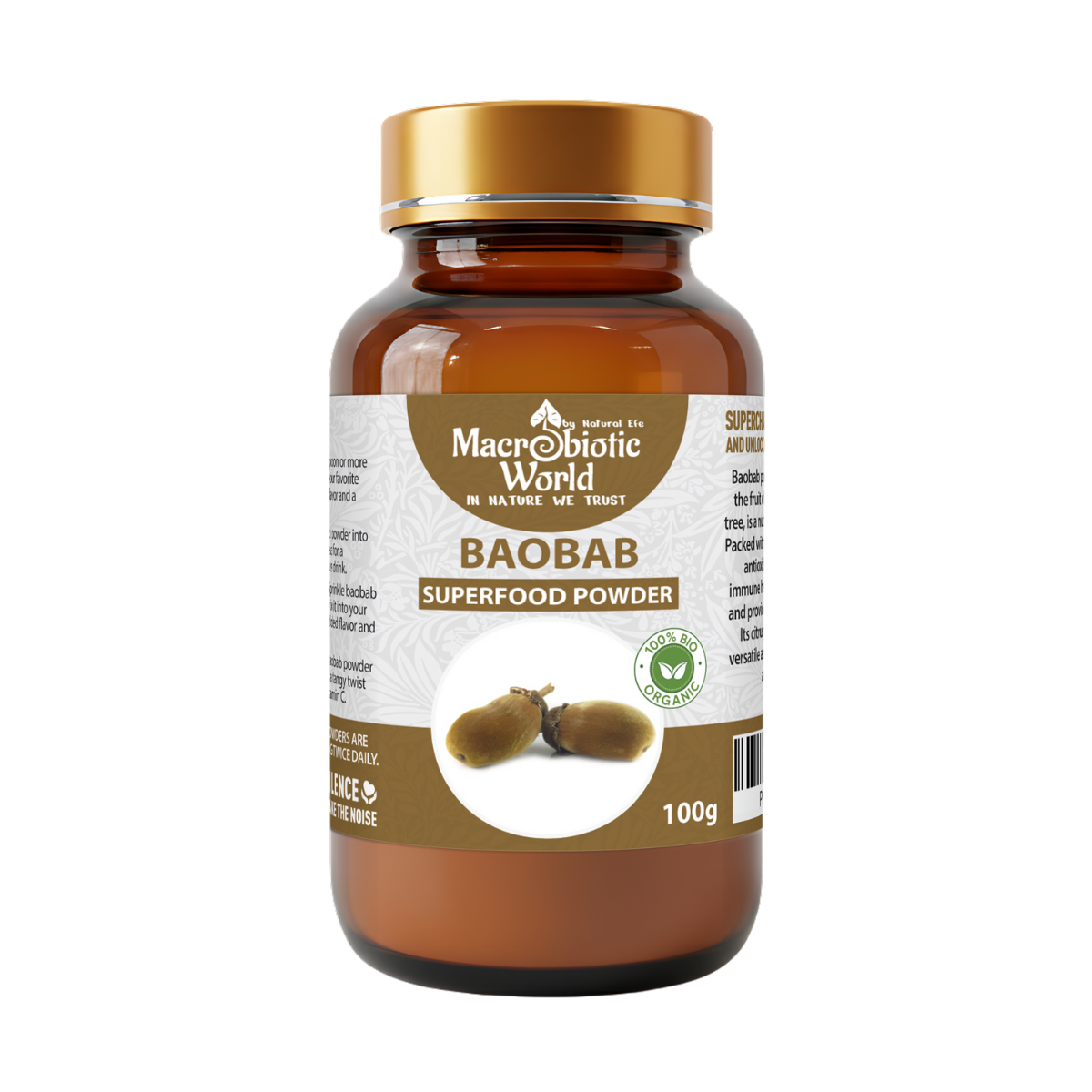 Organic/Bio Baobab Superfood Powder – Macrobiotic World