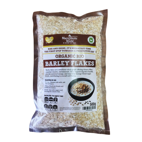 Organic/Bio Barley Flakes ข้าวบาร์เลย์ แฟล็กซ์ 500g