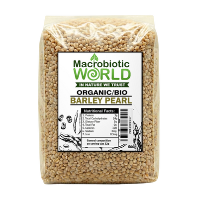 Barley Pearl Grains - Organic Bio