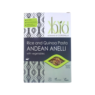 Rice & Quinoa Pasta - Anelli - Organic Bio
