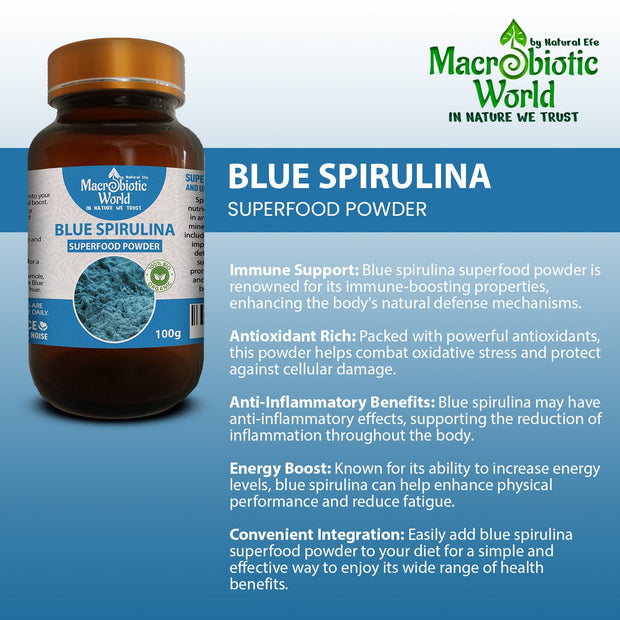 Organic/Bio | Blue Spirulina Powder