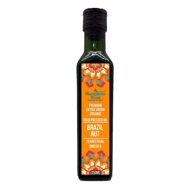 Organic/Bio Extra Virgin Cold Pressed Brazil Nuts Oil