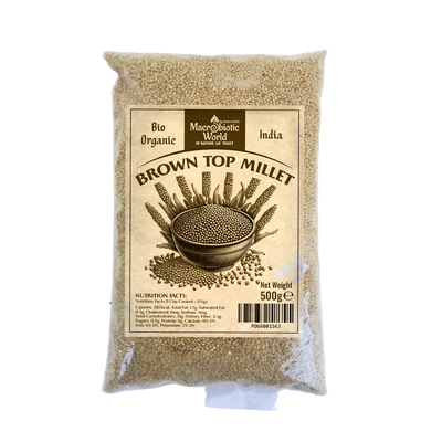 Brown Top Millet - Organic Bio