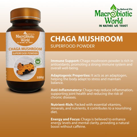 Chaga Mushroom Powder 3