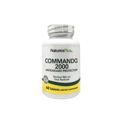 NaturesPlus Commando 2000 supplement bottle on a white background
