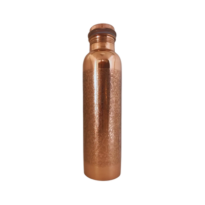 Engraved Copper Water Bottle