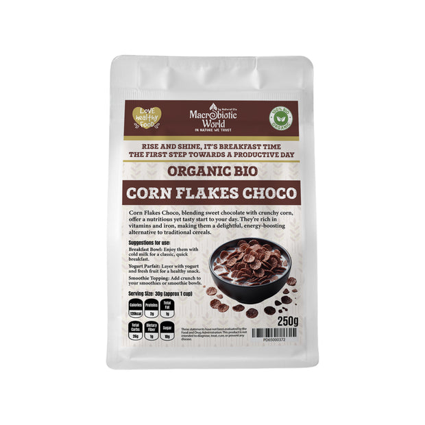 Organic/Bio Corn Flakes with Choco 250g