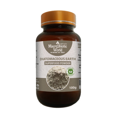 Organic-Bio Diatomaceous Earth Powder ผงดินเบา 100g