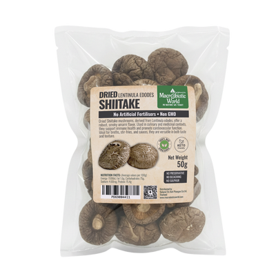 Dried Shiitake Mushroom - Organic Bio