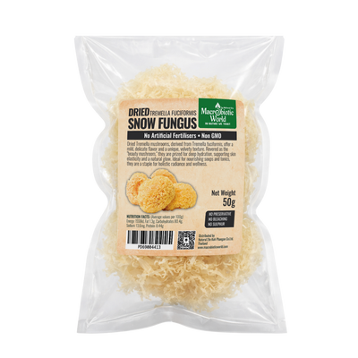 Dried Tremella (Snow Fungus) Mushroom - Organic Bio