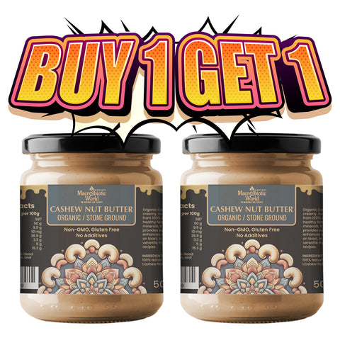 Organic/Bio Cashew Nuts Butter เนยเม็ดมะม่วงหิมพานต์ BUY 1GET 1FREE