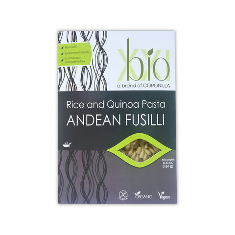 Organic /Bio Rice and Quinoa Pasta - Fusilli ข้าวและควีนัวพาสต้า ฟูซิลลี่ 250g