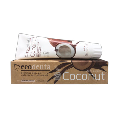 ECO DENTA Toothpaste Anti-Ploque - Coconut 100ml