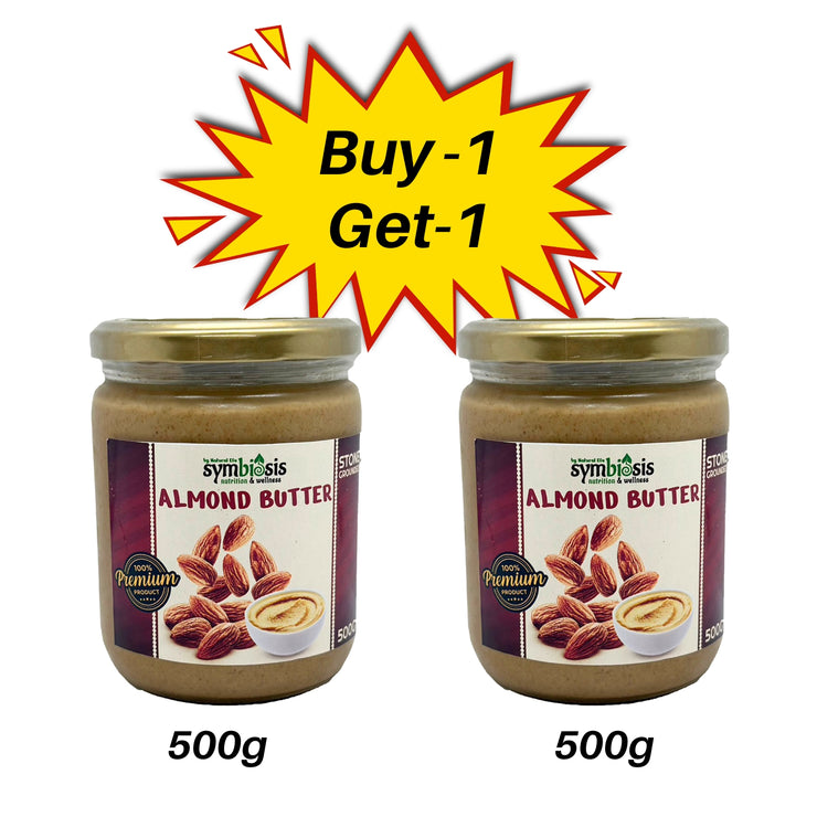 PROMOTION ! BUY 1 GET 1 FREE l Symbiosis Almond Butter เนยอัลมอนด์