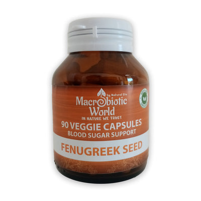 Organic/Bio | Fenugreek Seed 90 Veggie Capsules