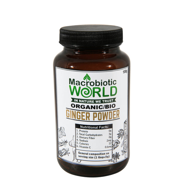 Organic-Bio Ginger Powder | ขิงผง 100g