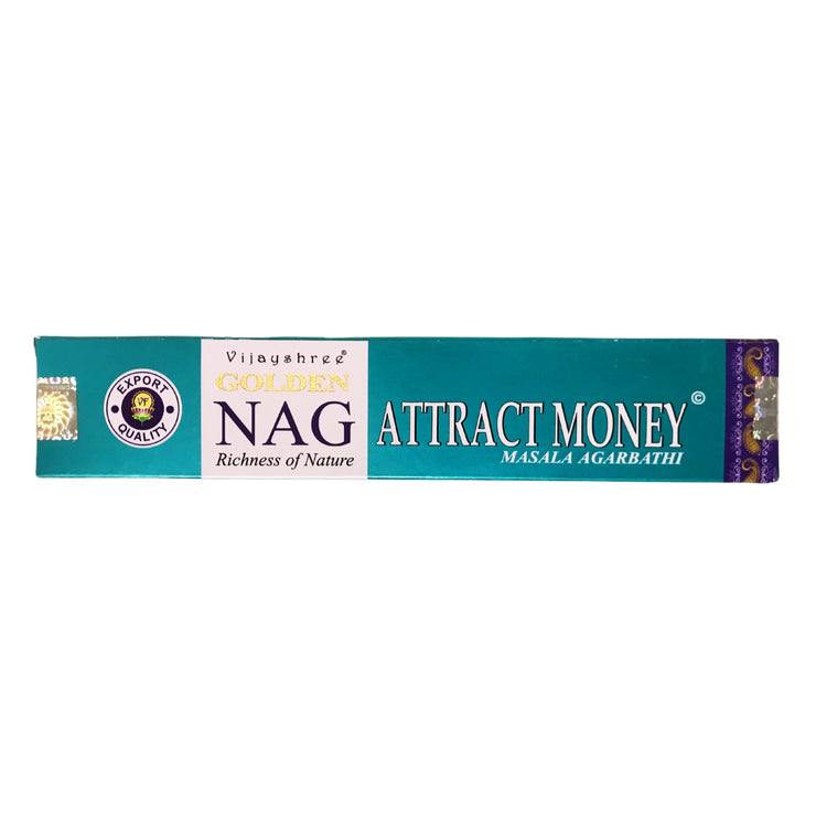 GOLDEN NAG | Attract Money Masala Agarbathi Incense
