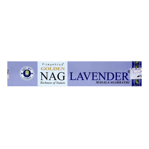 GOLDEN NAG | Lavender Masala Agarbathi Incense