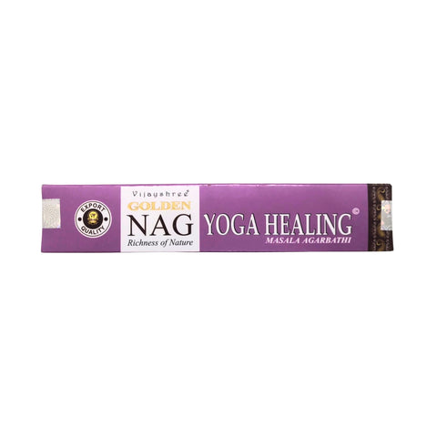 GOLDEN NAG | Yoga Healing Masala Agarbathi Incense