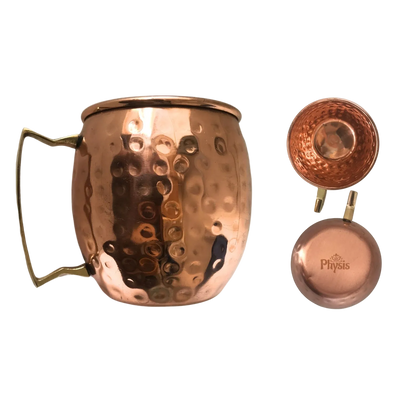 Hammered Copper Water Mug
