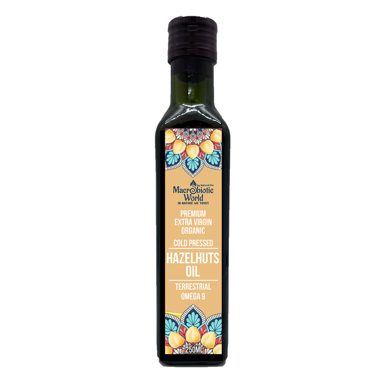 Organic/Bio Extra Virgin Cold Pressed Hazel Nuts Oil | น้ำมันเฮเซลนัท สกัดเย็น