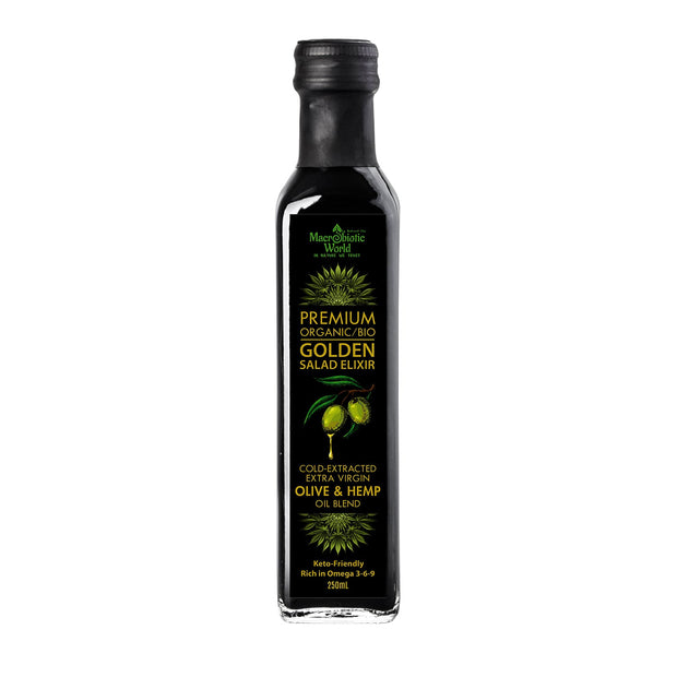 Organic/Bio Cold Pressed Olive & Hemp Oil