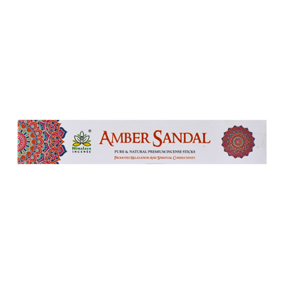 Amber Sandal Pure & Natural Premium Incense Sticks