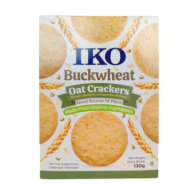 Buckwheat Oat Crackers - Organic