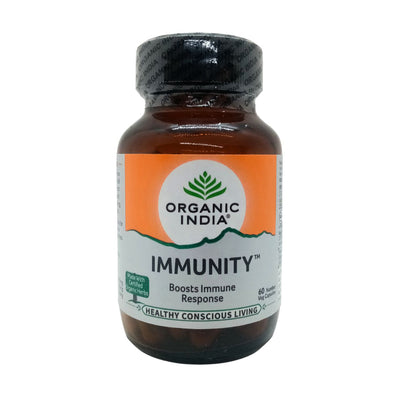 Natural Efe | Organic India Immunity - Boosts Immune Response | 60 Capsules