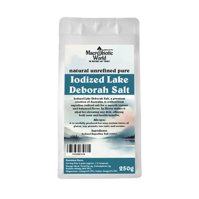 Iodized Lake Deborah Salt