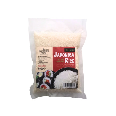 Organic/Bio Organic Japonica Rice 500g