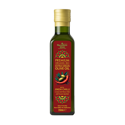 Organic/Bio | Premium Extra Virgin Olive Oil With Jinda Chilli