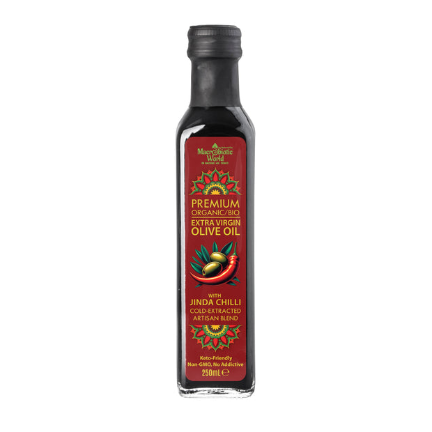 Organic/Bio | Premium Extra Virgin Olive Oil With Jinda Chilli