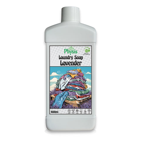 PHYSIS | LAUNDRY SOAP | LAVENDER น้ำยาซักผ้า กลิ่นลาเวนเดอร์ 1000ml