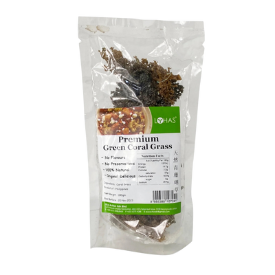 Premium Green Coral Grass - Organic Bio