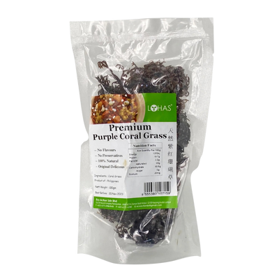Premium Purple Coral Grass - Organic Bio