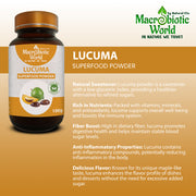 Organic-Bio Lucuma Powder | ผงลูคูม่า 100g