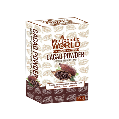 Toasted Cacao Powder Dutch Processed - Organic Bio