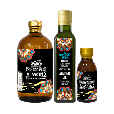 Organic/Bio | Extra Virgin Cold Pressed Almond Oil