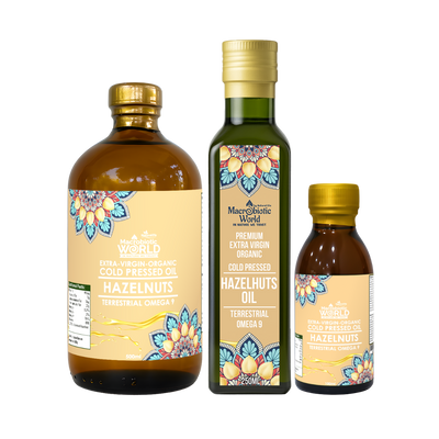 Organic/Bio | Extra Virgin Cold Pressed Hazel Nuts Oil