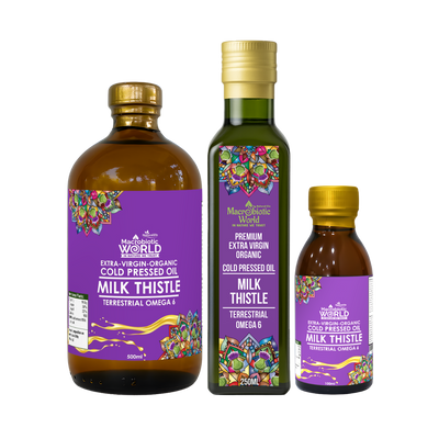 Organic/Bio | Extra Virgin Cold Pressed Milk Thistle Oil
