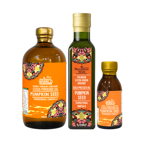 Organic | Extra Virgin Cold Pressed Pumpkin Seed Oil