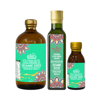 Organic/Bio | Extra Virgin Cold Pressed Sesame Seed Oil